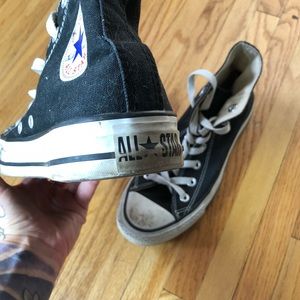 Black High Top Classic Converse